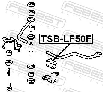 FEBEST TSB-LF50F EAN: 4056111047102.