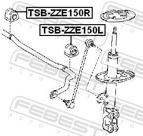 FEBEST TSB-ZZE150L EAN: 4056111025643.