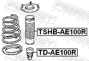 FEBEST TSHB-AE100R EAN: 4056111014609.