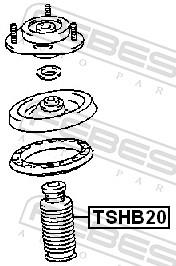 FEBEST TSHB20 EAN: 4056111011509.