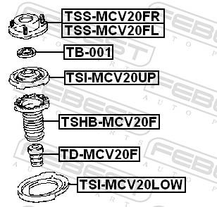 FEBEST TSI-MCV20LOW EAN: 4056111028415.