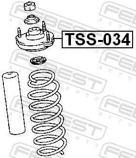 FEBEST TSS-034 EAN: 4056111005379.