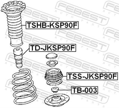 FEBEST TSS-JKSP90F EAN: 4056111053493.
