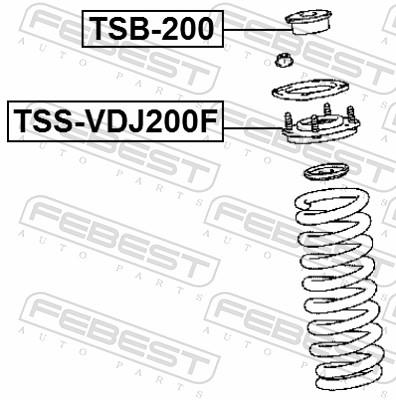FEBEST TSS-VDJ200F EAN: 4056111112138.