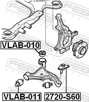 FEBEST VLAB-010 EAN: 4056111074887.
