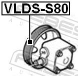 FEBEST VLDS-S80 EAN: 4056111074894.