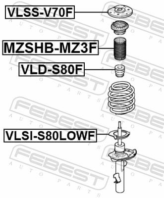 FEBEST VLSS-V70F EAN: 4056111116150.