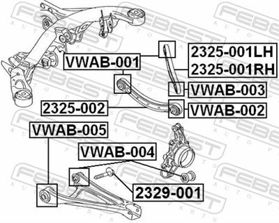 FEBEST VWAB-004 EAN: 4056111028187.