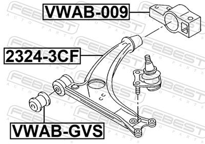 FEBEST VWAB-009 EAN: 4056111045313.