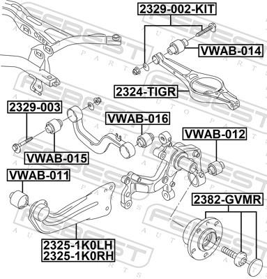 FEBEST VWAB-011 EAN: 4056111048123.