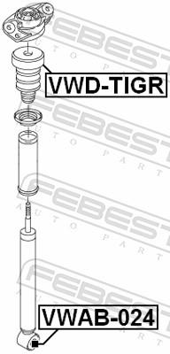 FEBEST VWAB-024 EAN: 4056111101217.
