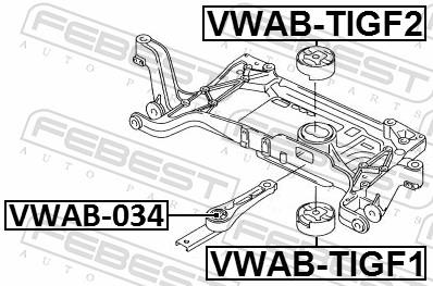 FEBEST VWAB-034 EAN: 4056111117096.