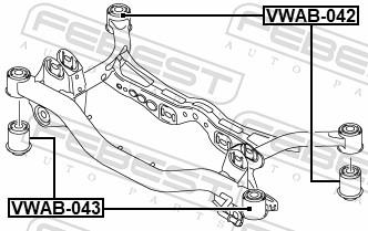 FEBEST VWAB-042 EAN: 4056111130354.