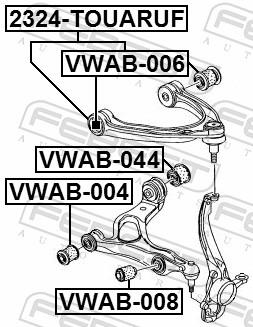 FEBEST VWAB-044 EAN: 4056111130255.