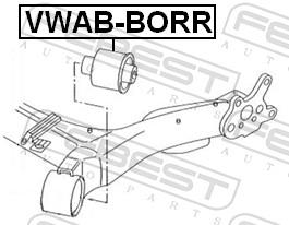 FEBEST VWAB-BORR EAN: 4056111074863.