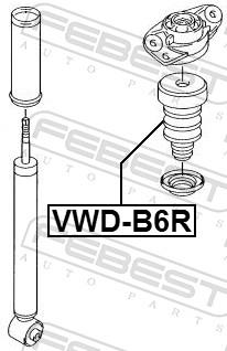FEBEST VWD-B6R EAN: 4056111090054.