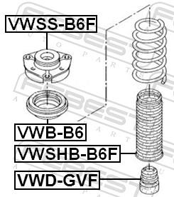 FEBEST VWD-GVF EAN: 4056111090085.