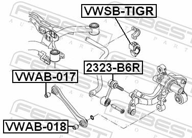 FEBEST VWSB-TIGR EAN: 4056111120058.