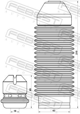 FEBEST VWSHB-GIVF-KIT EAN: 4056111146546.