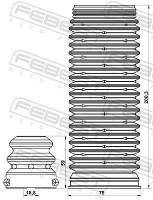 FEBEST VWSHB-GOLVIF-KIT EAN: 4056111146553.