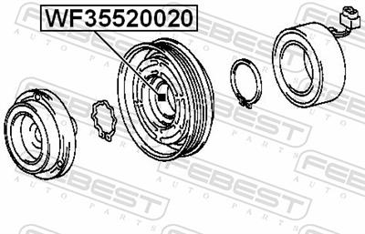 FEBEST WF35520020 EAN: 4056111121048.