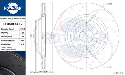 ROTINGER RT 20201-GL T5 Číslo výrobce: 20201-GL/T5. EAN: 5901436371502.