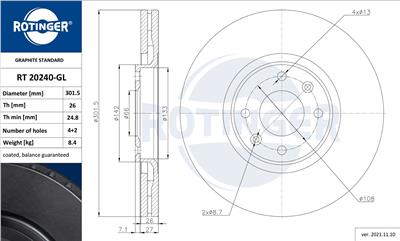 ROTINGER RT 20240-GL Číslo výrobce: 20240-GL. EAN: 5901436353836.