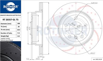 ROTINGER RT 20357-GL T5 Číslo výrobce: 20357-GL/T5. EAN: 5901436372257.
