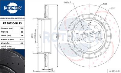 ROTINGER RT 20430-GL T5 Číslo výrobce: 20430-GL/T5. EAN: 5901436372653.