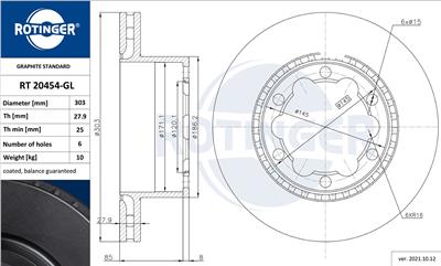 ROTINGER RT 20454-GL Číslo výrobce: 20454-GL. EAN: 5901436375784.