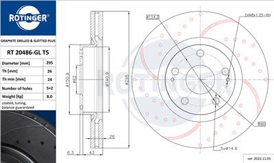 ROTINGER RT 20486-GL T5 Číslo výrobce: 20486-GL/T5. EAN: 5901436372790.