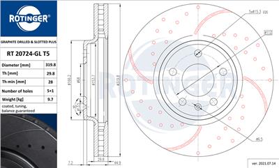 ROTINGER RT 20724-GL T5 Číslo výrobce: 20724-GL/T5. EAN: 5901436373261.