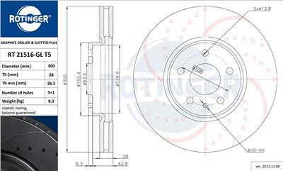 ROTINGER RT 21516-GL T5 Číslo výrobce: 21516-GL/T5. EAN: 5901436359371.