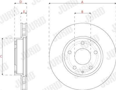 JURID 563271JC Číslo výrobce: 563271JC. EAN: 4060426291433.