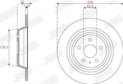 JURID 563301JC Číslo výrobce: 563301JC. EAN: 4060426406400.