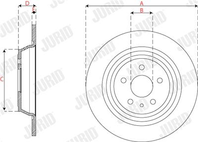 JURID 563301JC Číslo výrobce: 563301JC. EAN: 4060426406400.