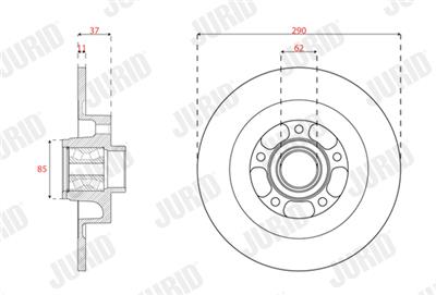 JURID 563557JC-1 Číslo výrobce: 563557JC-1. EAN: 4060426447243.