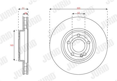 JURID 563637JC Číslo výrobce: 563637. EAN: 4060426451189.