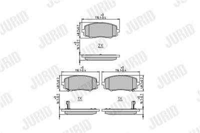 JURID 572609J Číslo výrobce: 24910.