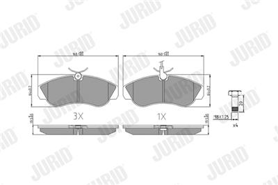 JURID 573061J Číslo výrobce: 23603. EAN: 3306437003995.