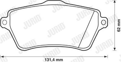 JURID 573102J Číslo výrobce: 23615. EAN: 3306437032346.