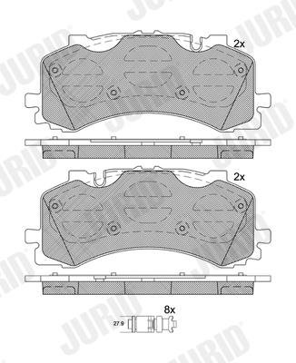JURID 573902J Číslo výrobce: 25908. EAN: 4060426381875.