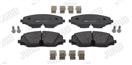 JURID 574119J - Sada brzdových platničiek, vždy 4 kusy v sade