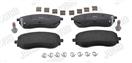 JURID 574254J - Sada brzdových platničiek, vždy 4 kusy v sade