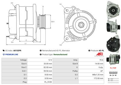 AS-PL A0152PR EAN: 5902129073901.