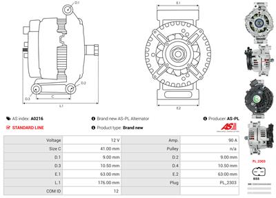 AS-PL A0216 EAN: 5901259436488.