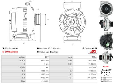 AS-PL A0260 EAN: 5901259460094.