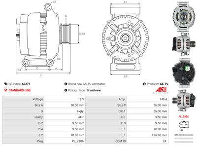 AS-PL A0271 EAN: 5901259460254.