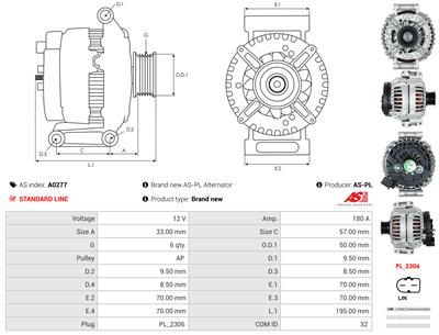 AS-PL A0277 EAN: 5901259461046.