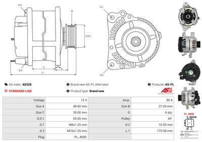 AS-PL A0328 EAN: 5901259473995.